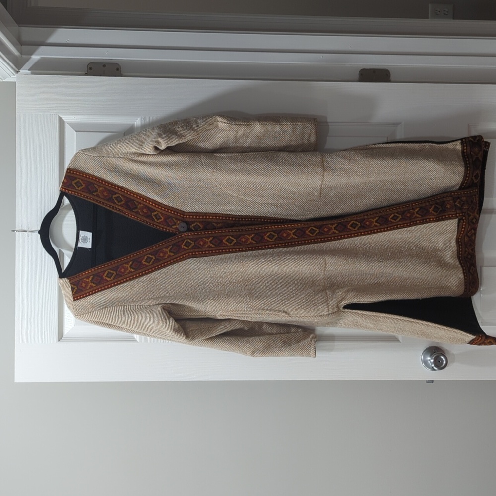 Boho Wool Coat Yaatree Bazaar Boutique